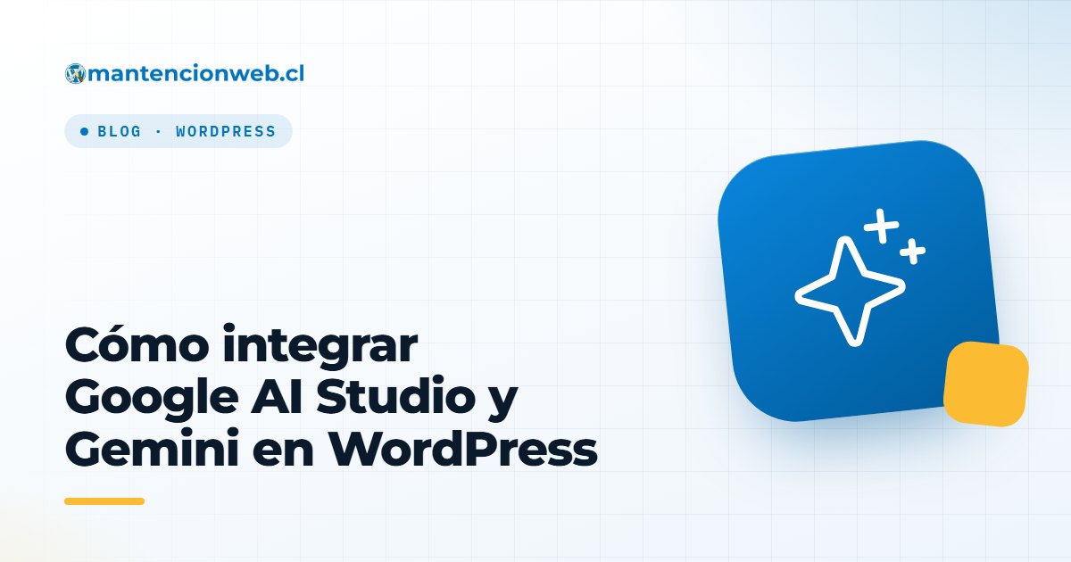 Cómo integrar Google AI Studio y Gemini en WordPress
