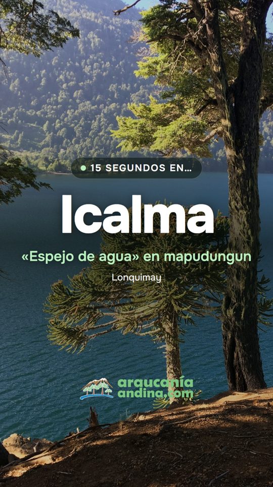 Portada del reel 15 segundos en Icalma de Araucanía Andina